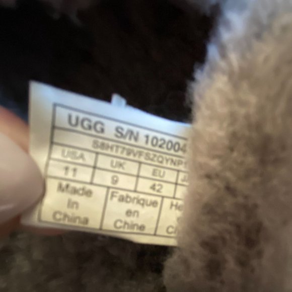 UGG Women's Solana Loafer Slipper Black Womens 11 - Picture 9 of 10